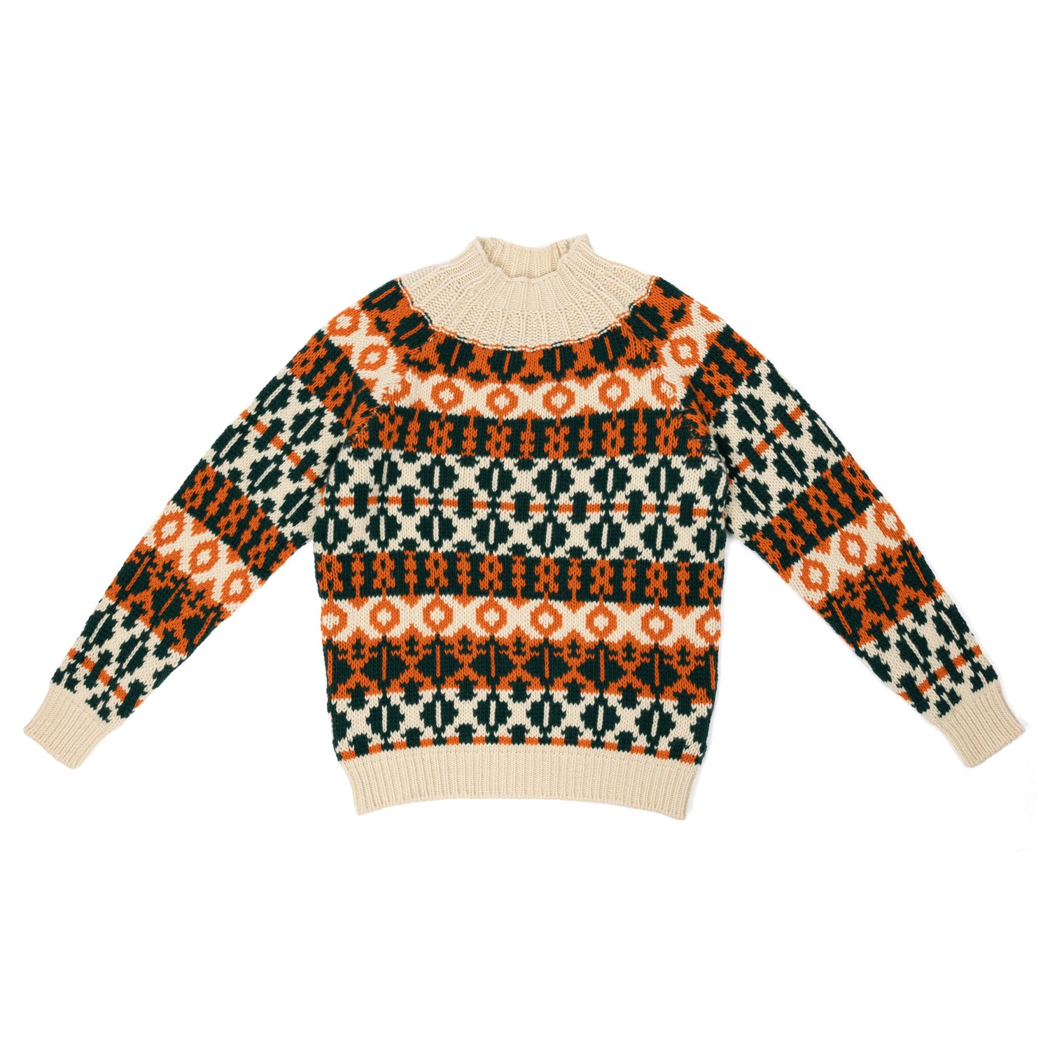 RAKKI x MJ: Sweater "N.Y. Winterland" made from pure Lambswool - Original Icon